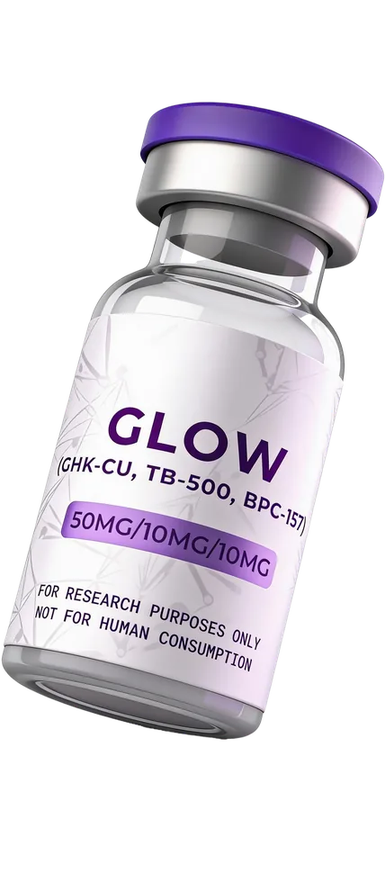 GLOW — research compound vial
